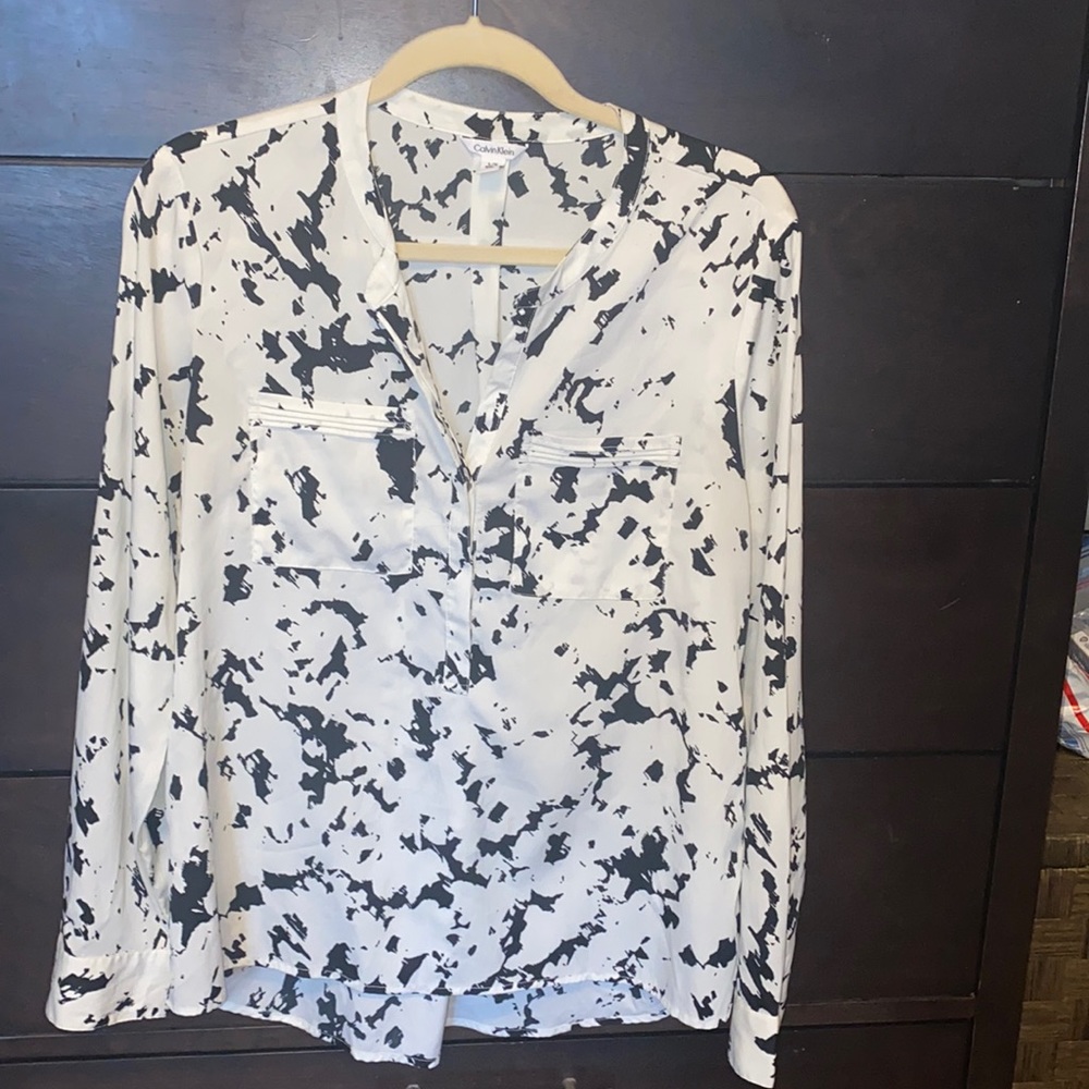 Women’s Calvin Klein Blouse, Size Large